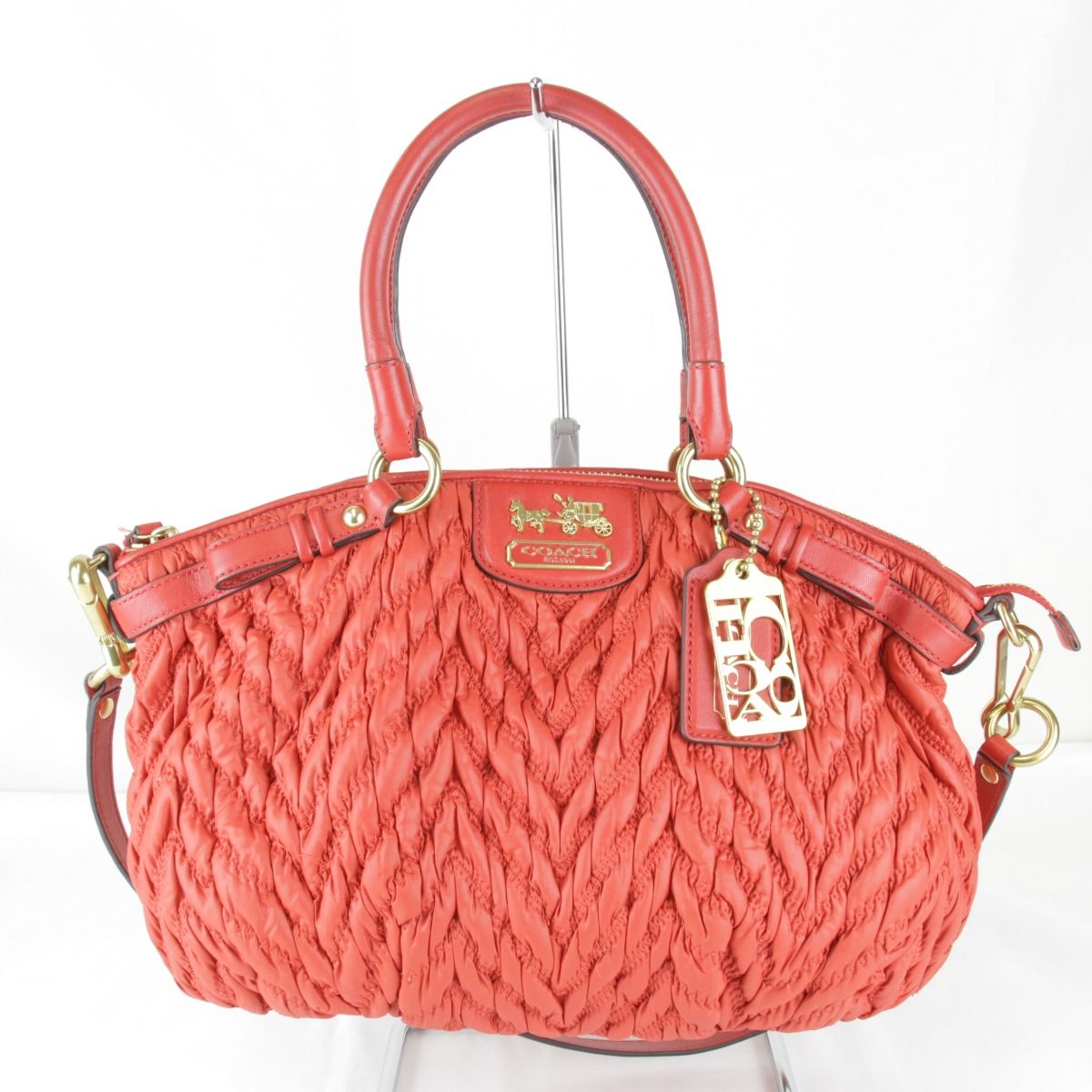 USED』COACH【コーチ】 G1176-18637 マディソンギャザー 2wayバッグ 
