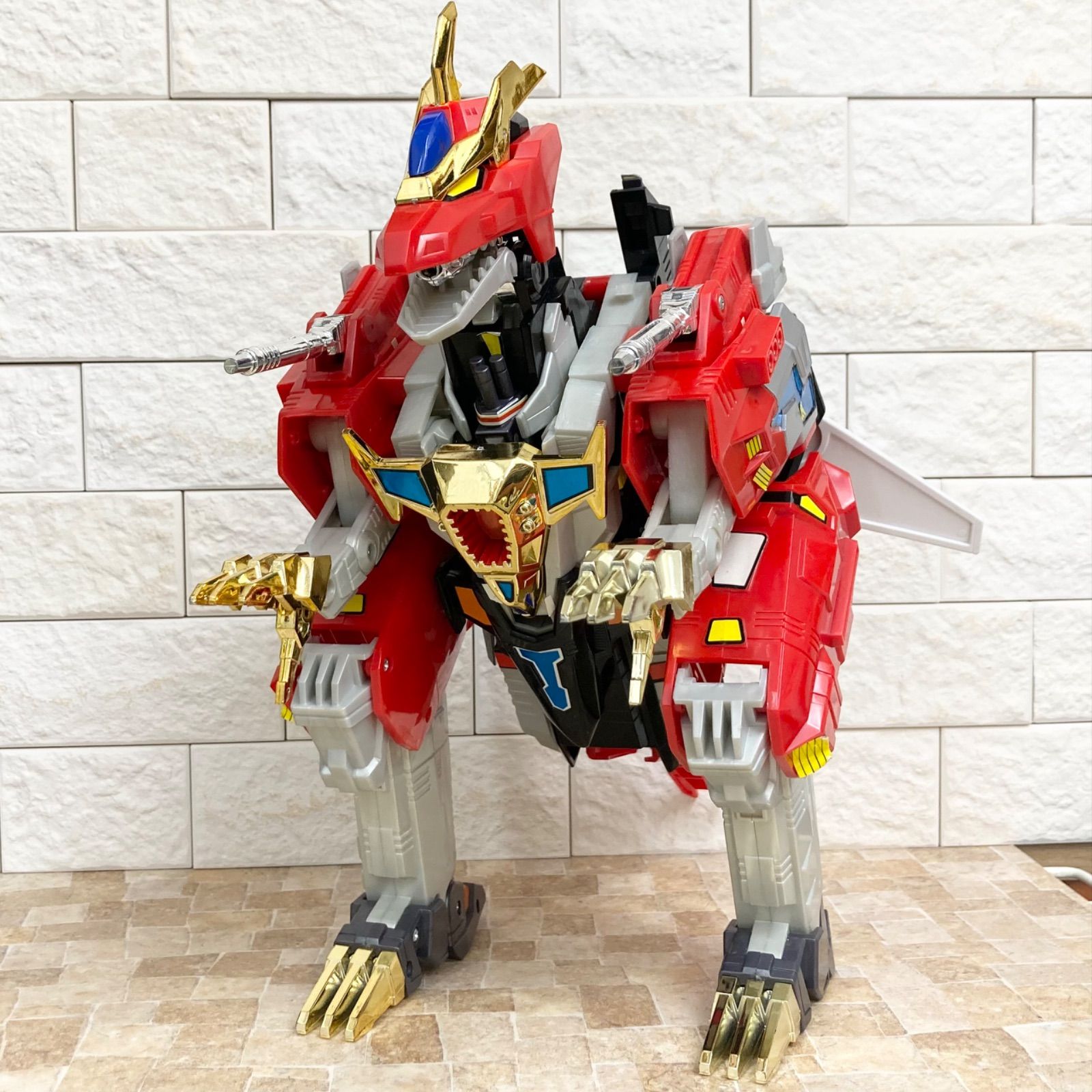 超竜合体　DXダイナドラゴン　電光超人グリッドマン　タカラ 電光超人グリッドマン】超竜合体 DX ダイナドラゴン 旧タカラ 1993年