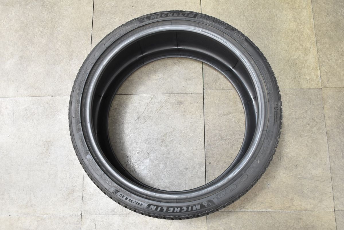 使用僅かバリ溝】ミシュラン パイロットアルペン5 245/35R20 2本