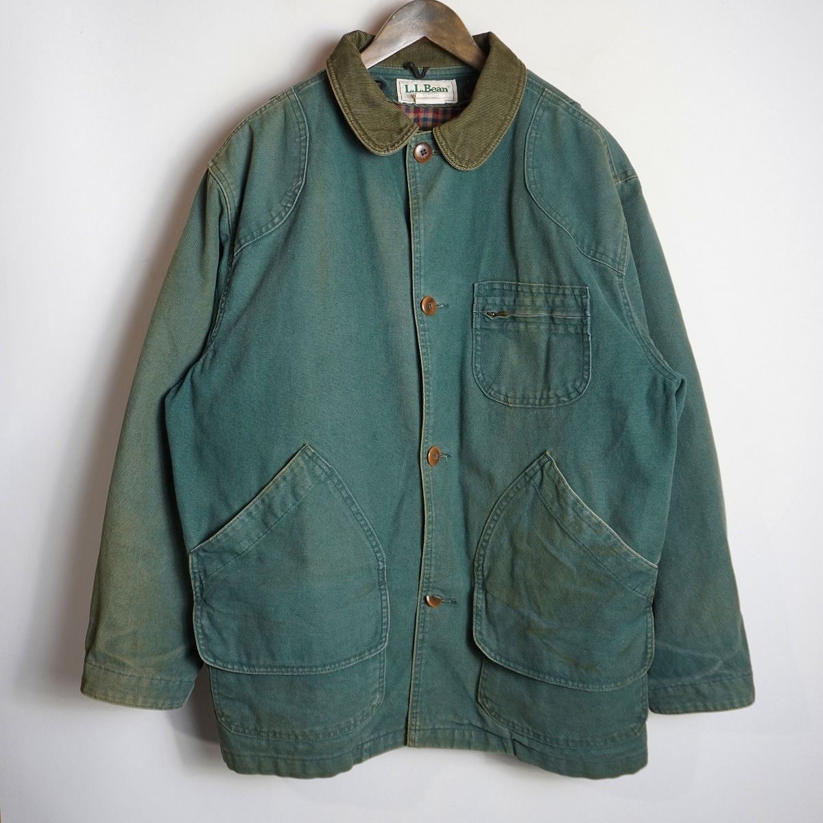 1270 90sエルエルビーンハンティングジャケットダック地アメリカUSA