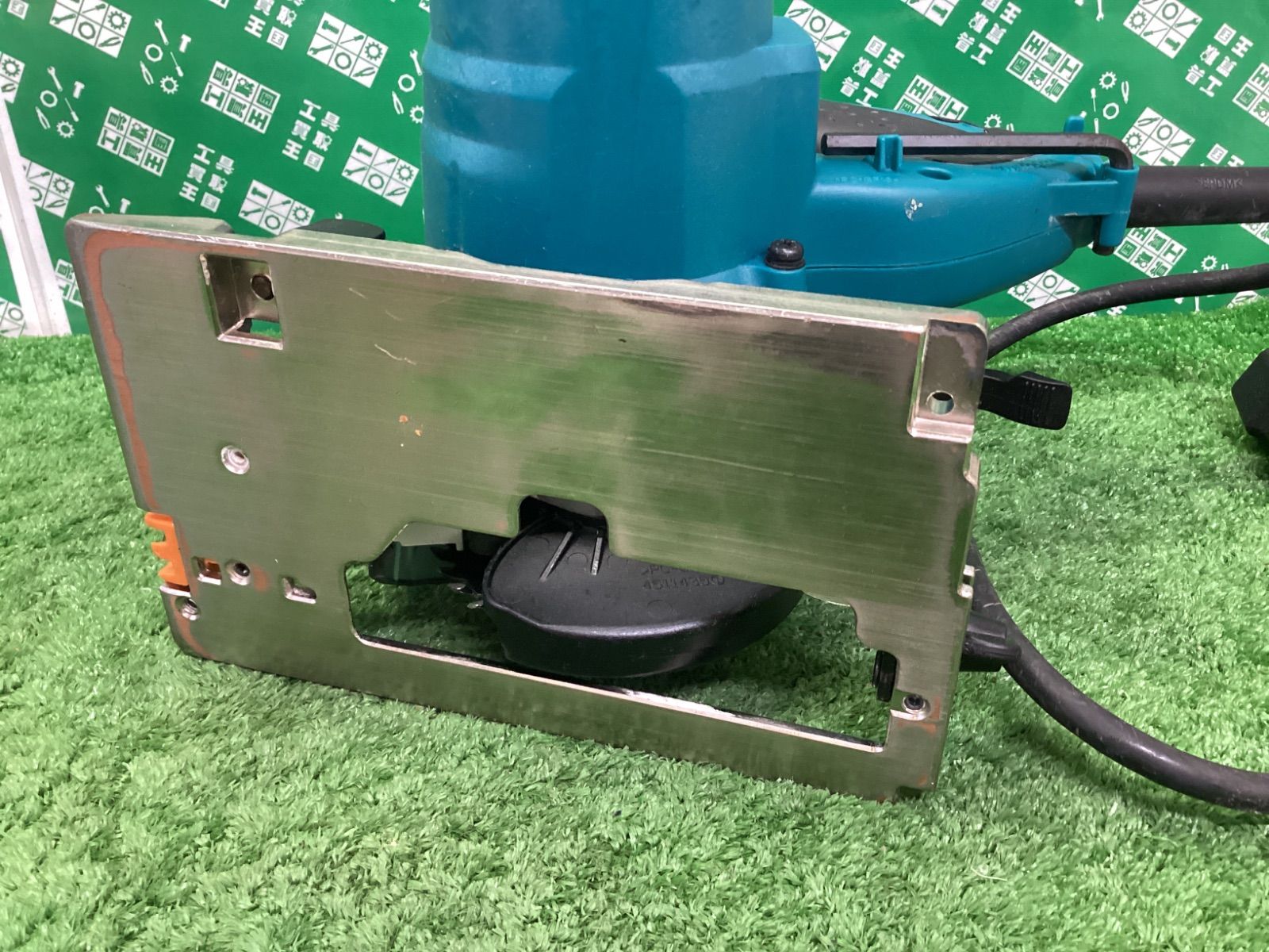 アルミベース 集じん機接続