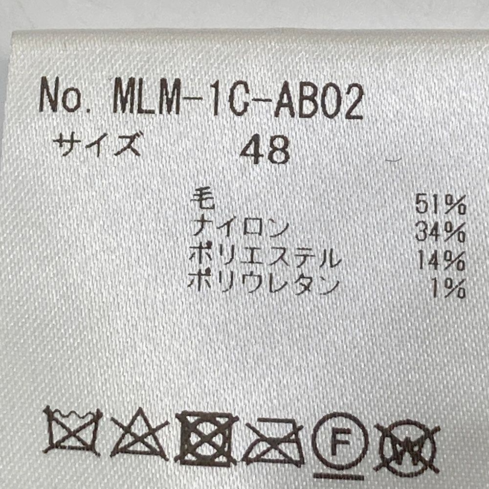 サイズ：48 MARK&LONA マークアンドロナ ニットセーター 総柄 イエロー