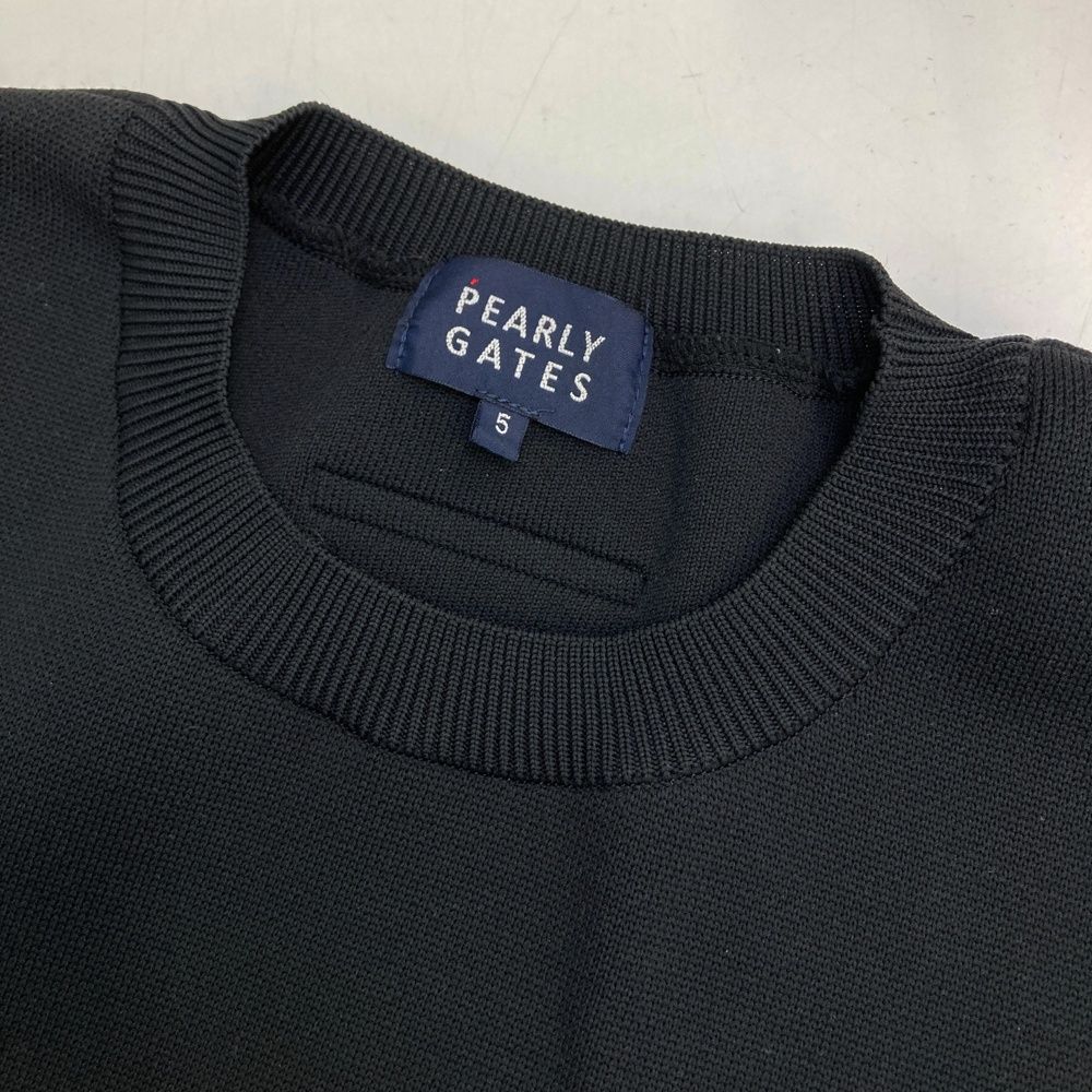 サイズ：5 PEARLY GATES パーリーゲイツ ニットセーター レオパード柄