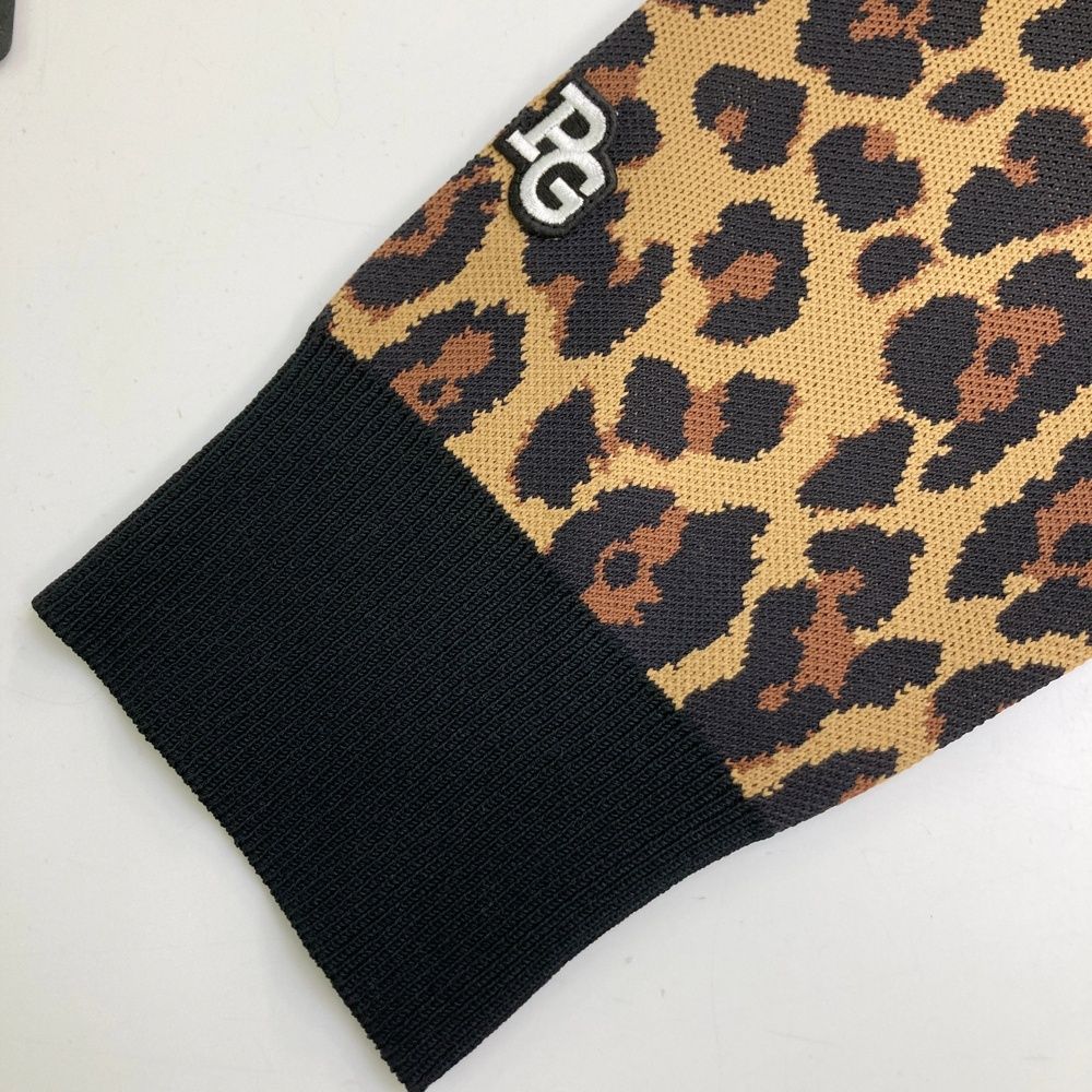 サイズ：5 PEARLY GATES パーリーゲイツ 長袖ニットセーター ヒョウ