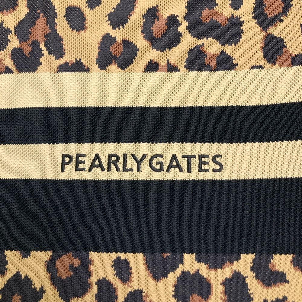 サイズ：5 PEARLY GATES パーリーゲイツ 長袖ニットセーター ヒョウ