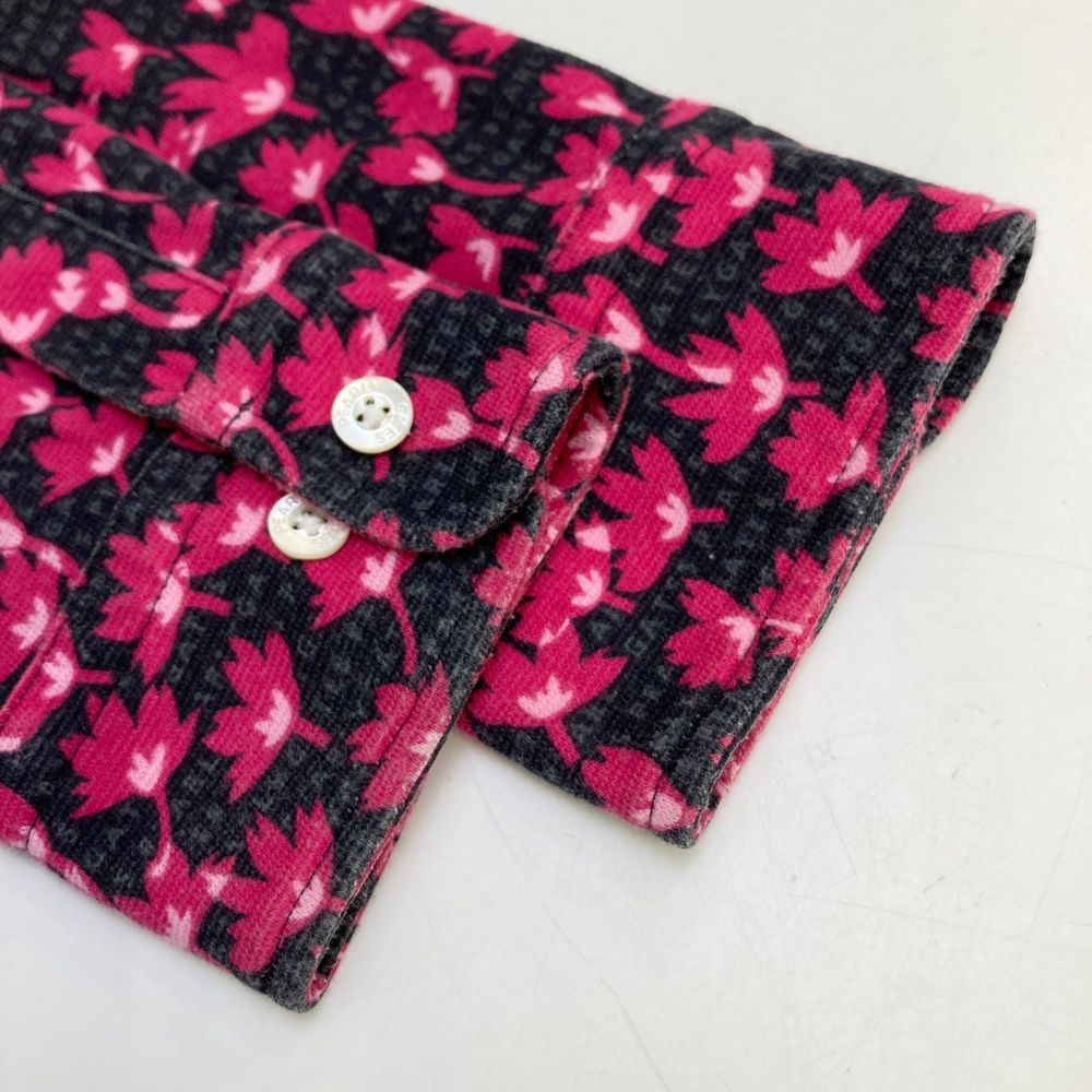 サイズ：4 PEARLY GATES パーリーゲイツ 長袖ポロシャツ ボタンダウン