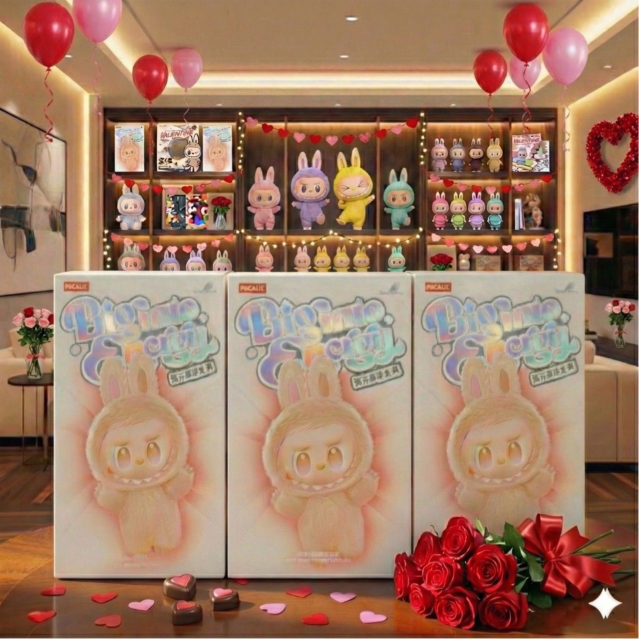 【正規品未開封】 Labubu ラブブ Big into Energy 3ピース キャラクターグッズ 【正規品・未開封】 Labubu Big into Energy 3
