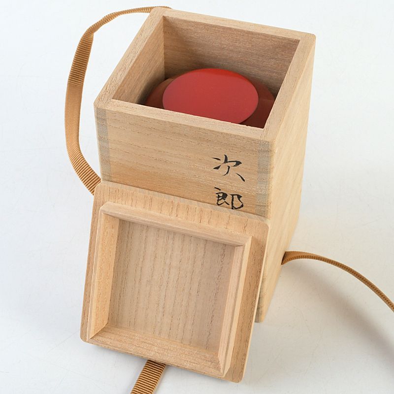 茶道具 輪島塗 茶平一斎作 次郎麦 棗 共箱 V S585 - メルカリ
