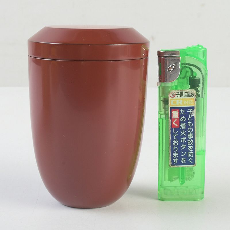 茶道具 輪島塗 茶平一斎作 次郎麦 棗 共箱 V S585 - メルカリ