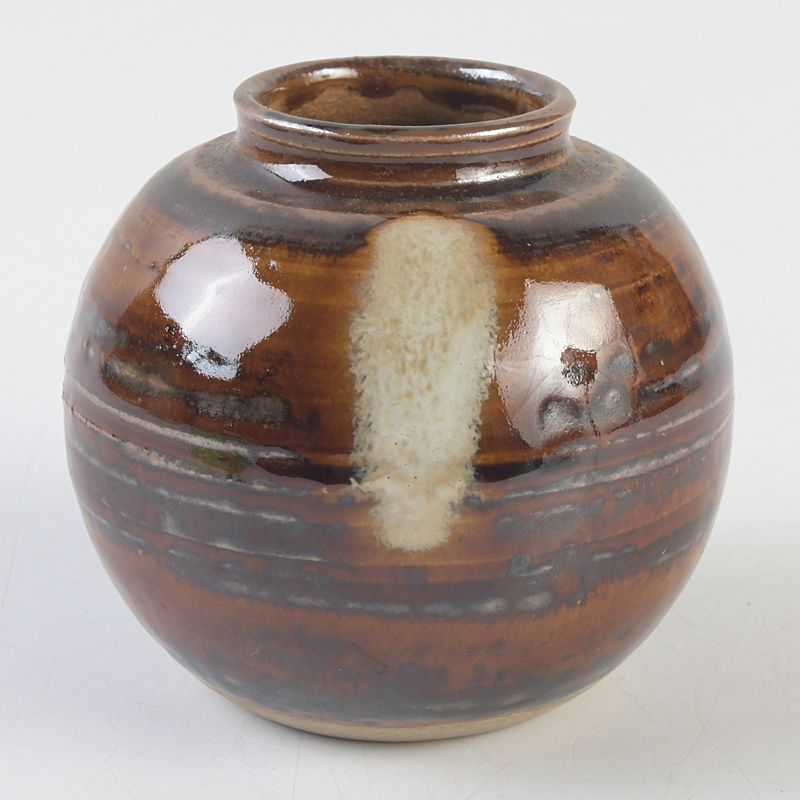 茶入　文淋茶入　清水茂生　茶道具　お稽古道具 　ア13-11 茶道具 高取焼 清水茂生造 文淋 茶入 共箱 V S586 - メルカリ