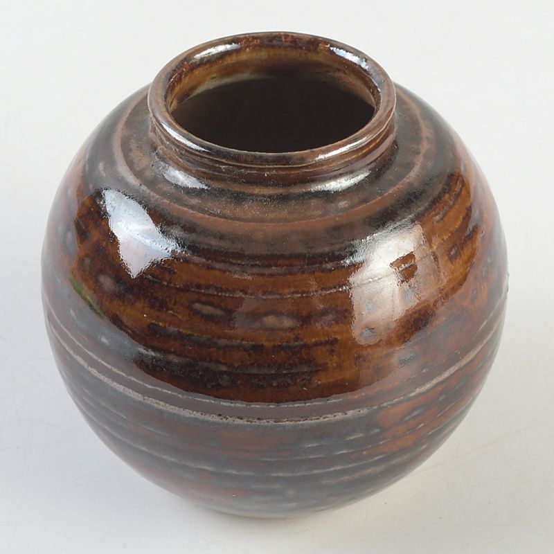 茶道具 高取焼 清水茂生造 文淋 茶入 共箱 V S586 - メルカリ