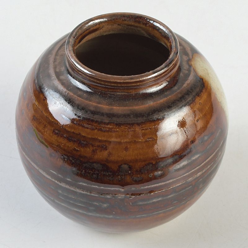 茶道具　高取茶入　清水茂生作　高取茶入　美品！！ 茶道具 高取焼 清水茂生造 文淋 茶入 共箱 V S586 - メルカリ