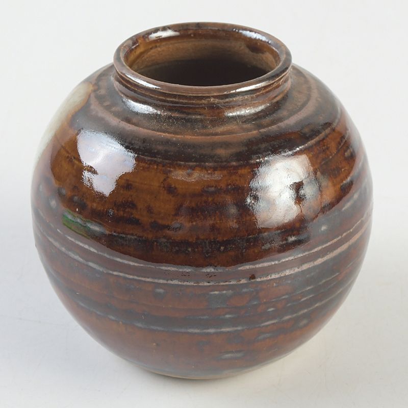 茶道具 高取焼 清水茂生造 文淋 茶入 共箱 V S586 - メルカリ