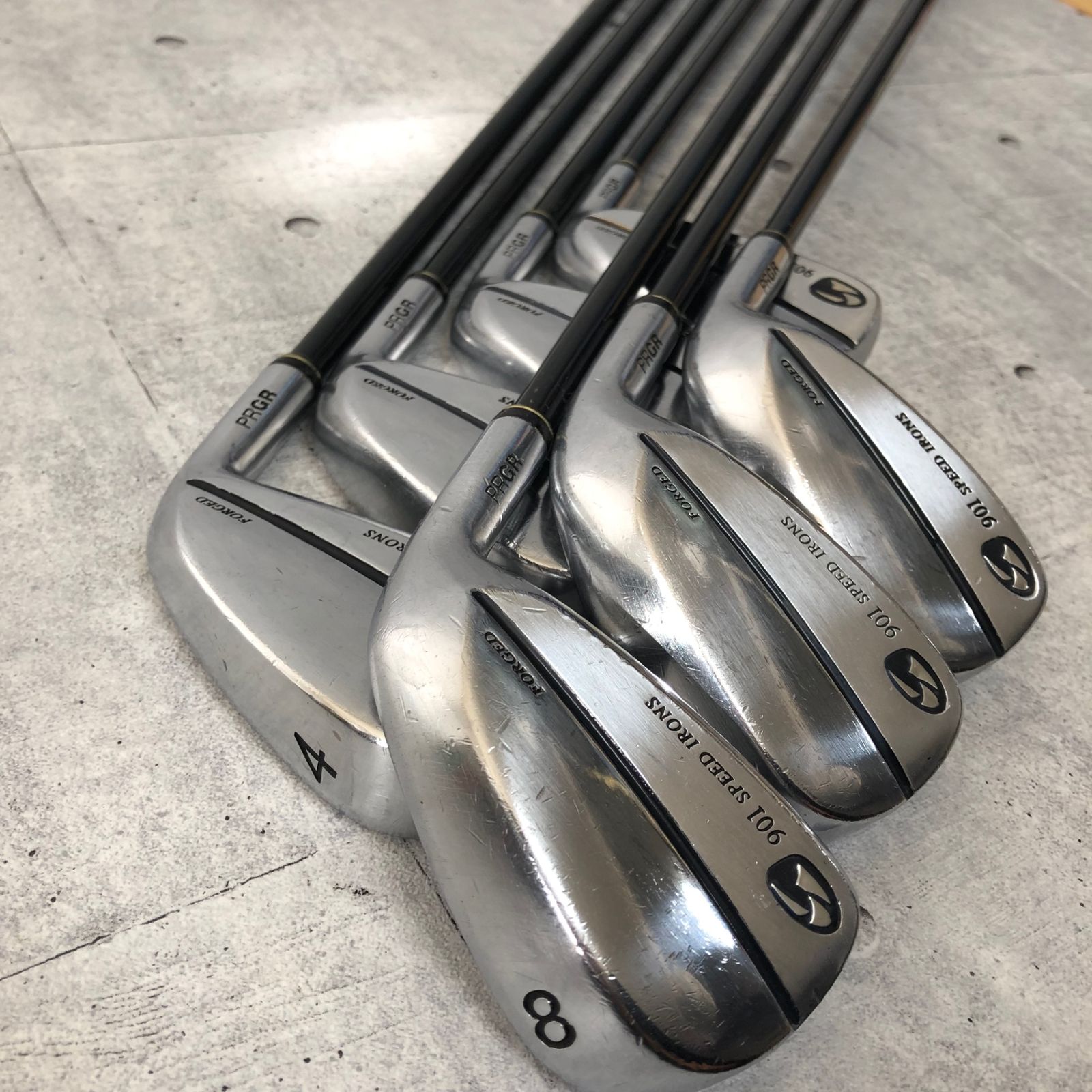 PRGR プロギア 901 SPEED スピード FORGED フォージド アイアン 7本