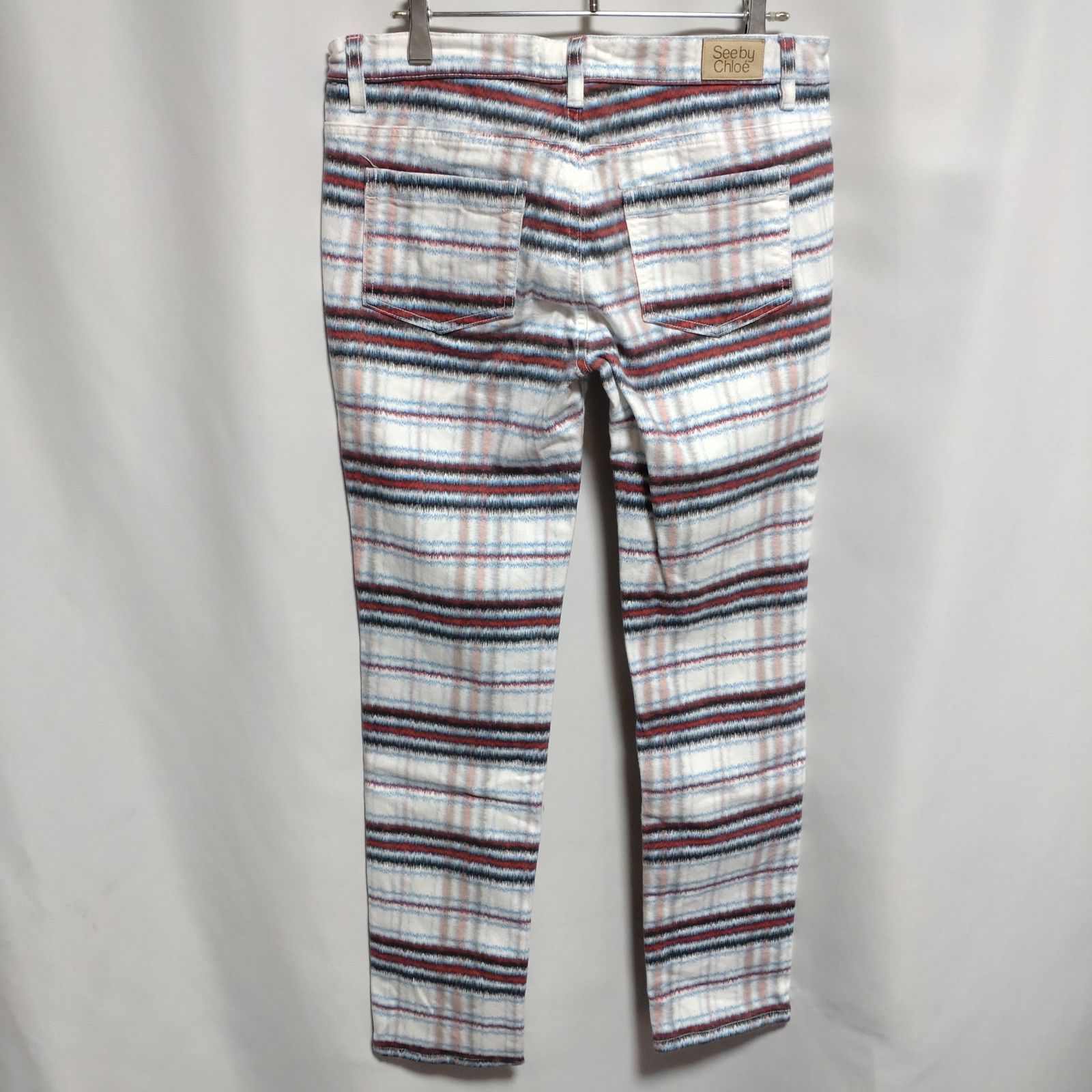 See by chloe シーバイクロエ イタリア製 綿混パンツ - メルカリ