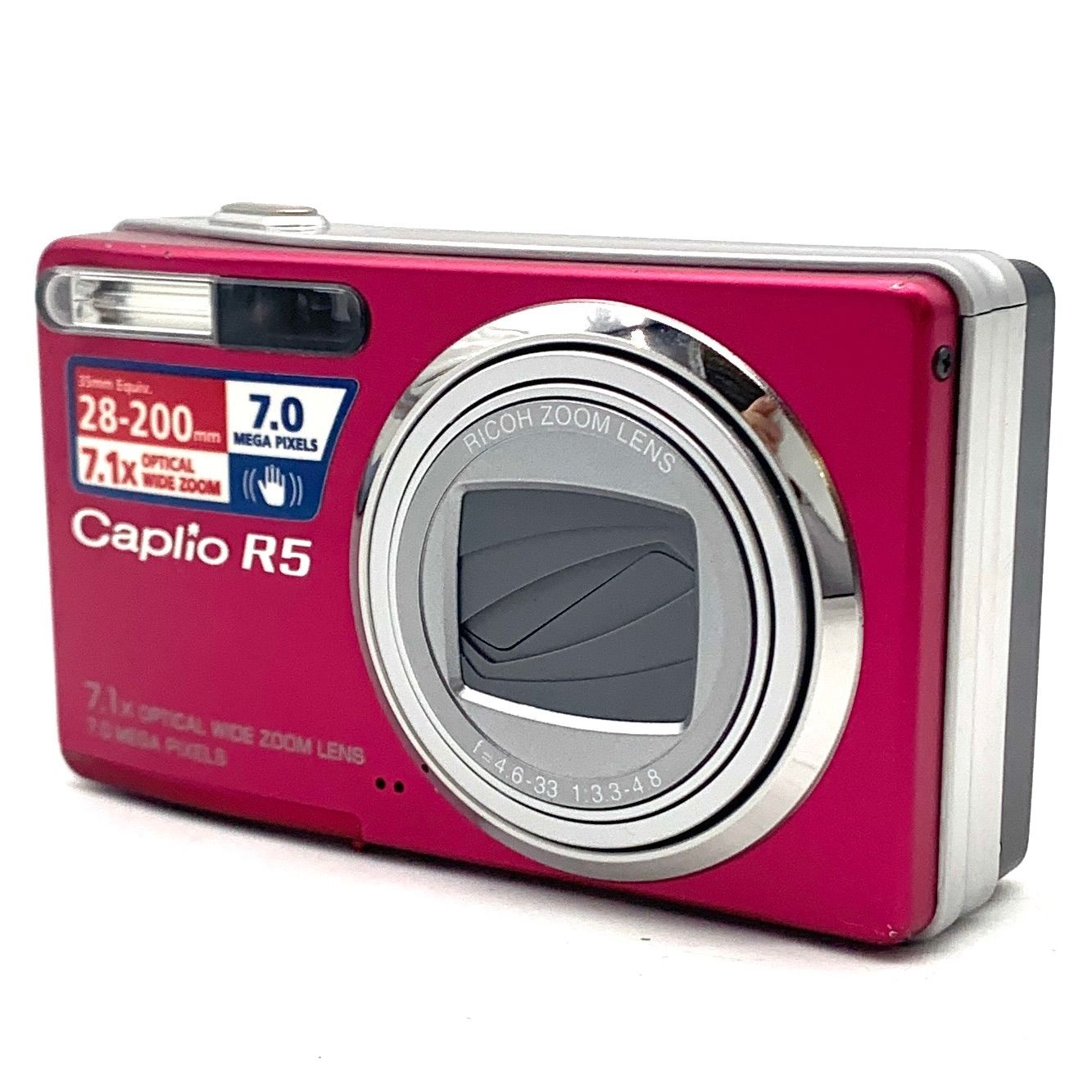 動作未確認】RICOH コンパクトデジタルカメラ Caplio R5 レッド - メルカリ