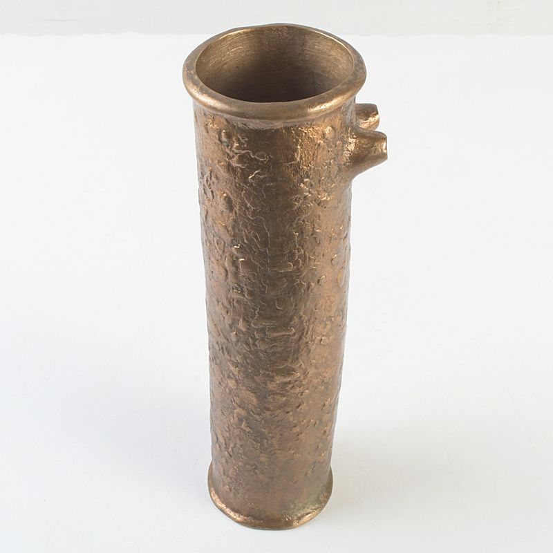 日展会員 長谷川恵久作 ブロンズ 花瓶 「伸」 共箱 N S590 - メルカリ