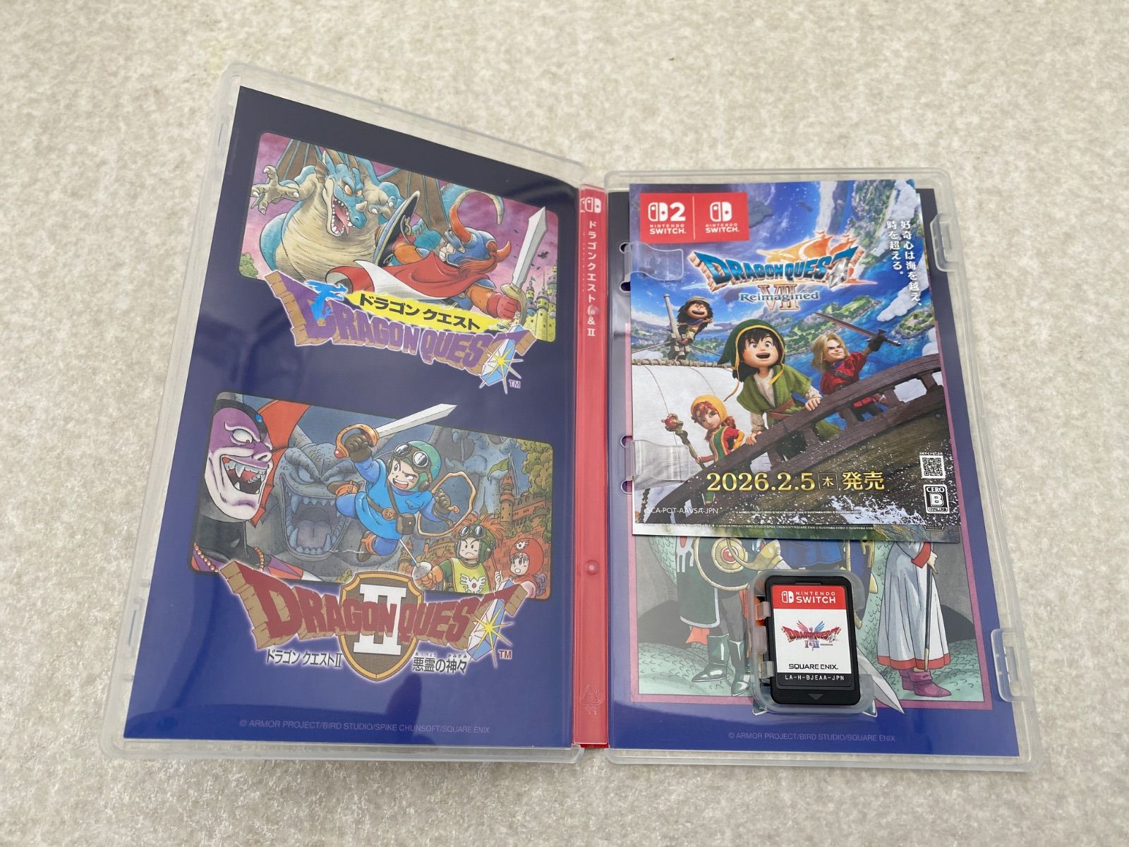 Switch ドラゴンクエストI＆II ドラゴンクエストI&II ゲオ公式通販
