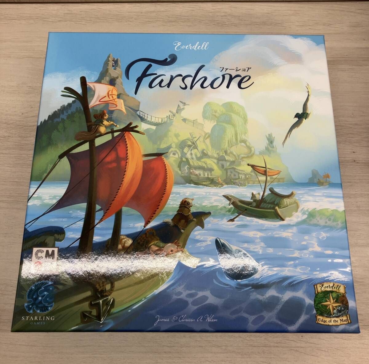 ファーショア Farshore【日本語版】ボードゲーム Everdell Edge of the