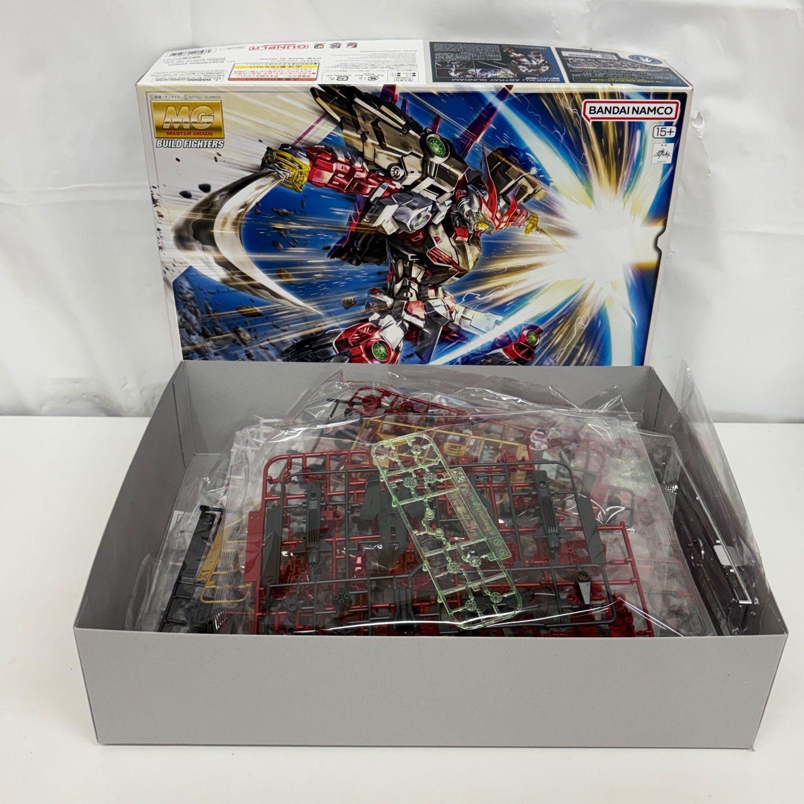 未組立 ガンダムベース限定 MG 1/100 戦国アストレイ頑駄無 メタリック