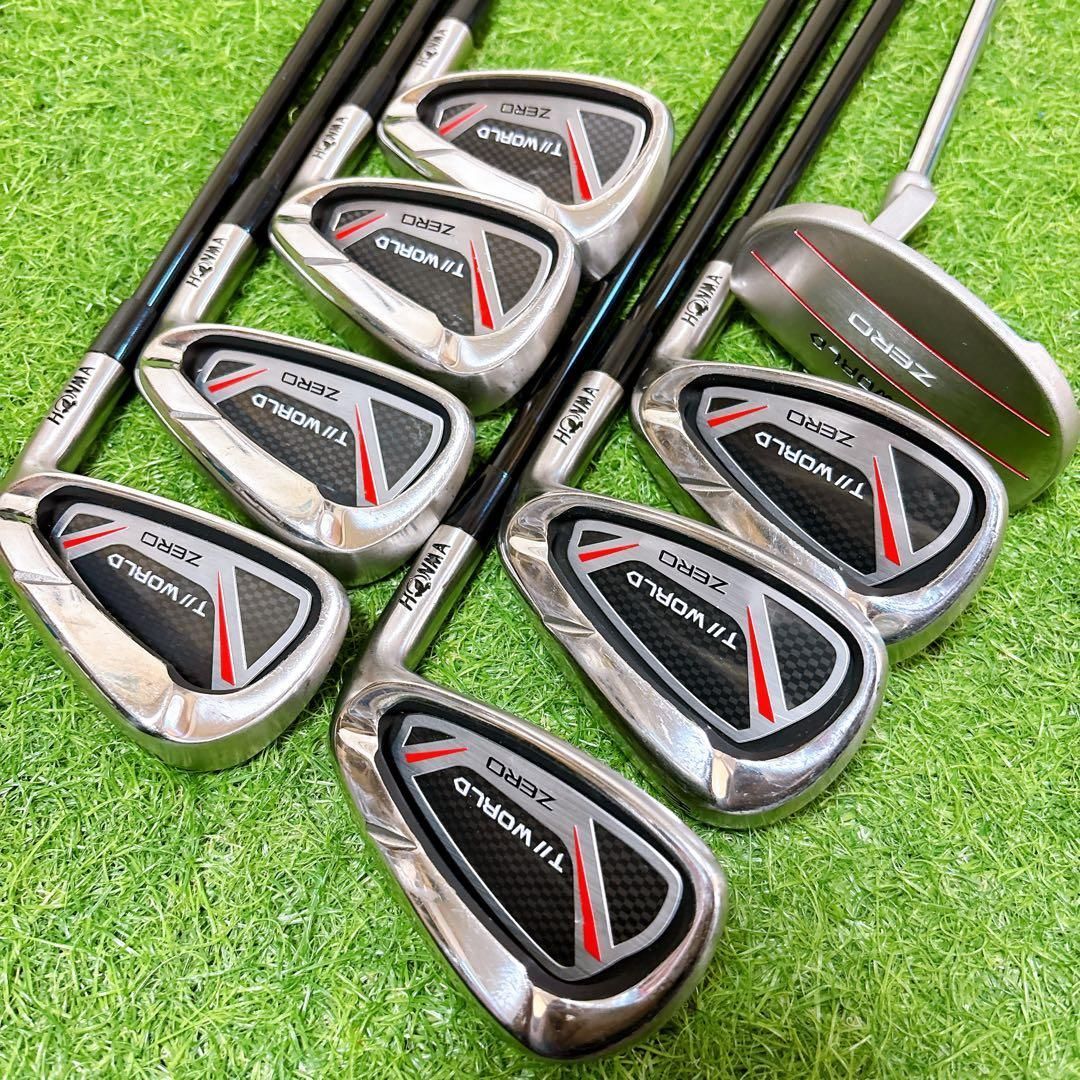 Mホンマ ツアーワールドゼロ 初心者オススメメンズゴルフクラブセット