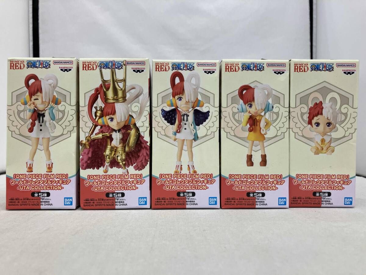 未開封品 [全5種セット]バンプレスト 『ONE PIECE FILM RED』 ワｰルド 
