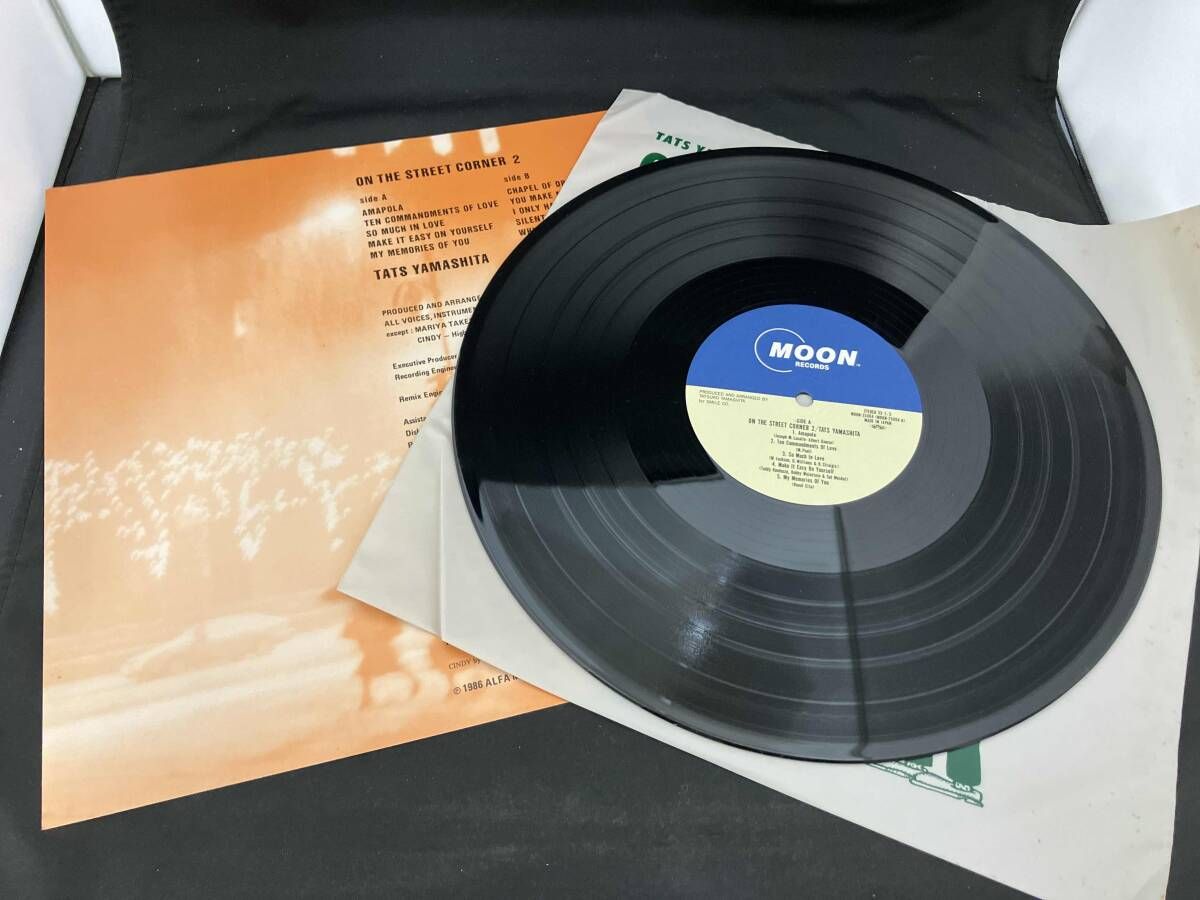 山下達郎 【帯有】【LP盤】オン・ザ・ストリｰト・コｰナｰ第二集 - メルカリ