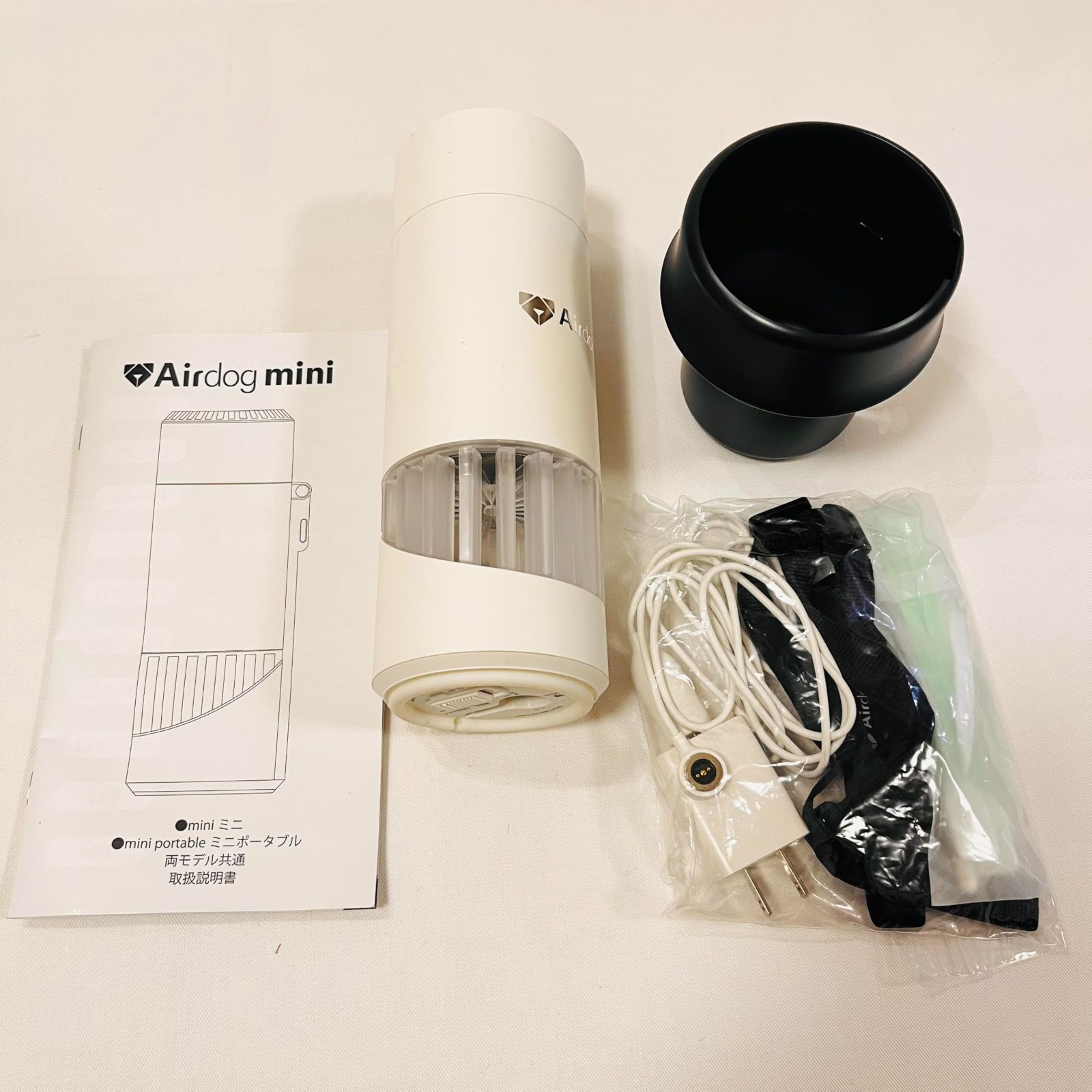Airdog mini portable ホワイト 空気清浄機 No2253 - メルカリ