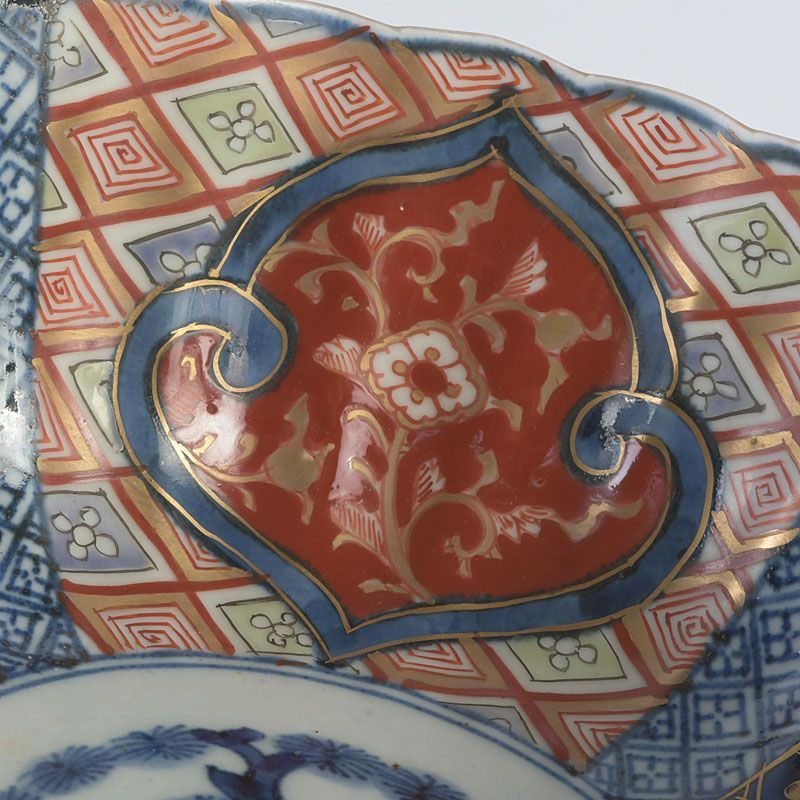 伊万里　古伊万里　中鉢　鉢　松竹梅文　染付 伊万里焼 古伊万里 染錦 松竹梅文 丼 鉢 時代箱 C S593 - メルカリ