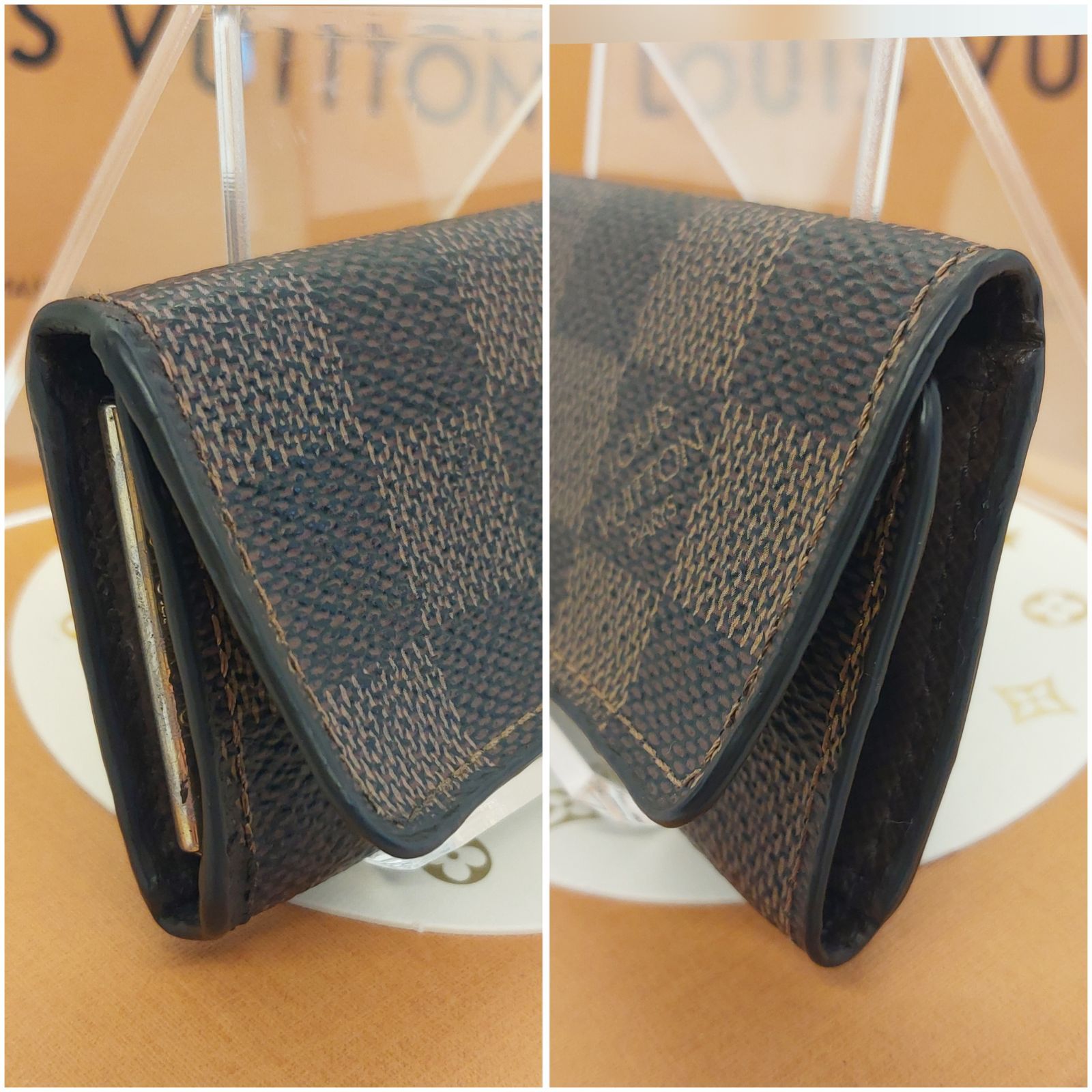 訳あり】ルイヴィトン ダミエ キーケース ミュルティクレ4 N62631