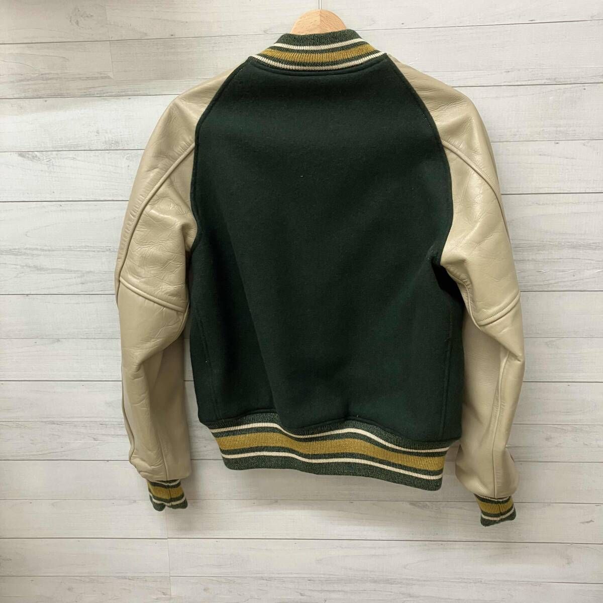 Style Eyes スタイルアイズ スタジャン メンズ Mサイズ グリーン