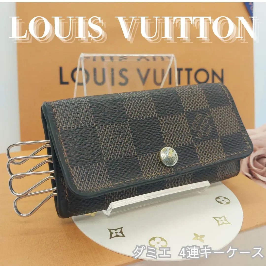 訳あり】ルイヴィトン ダミエ キーケース ミュルティクレ4 N62631