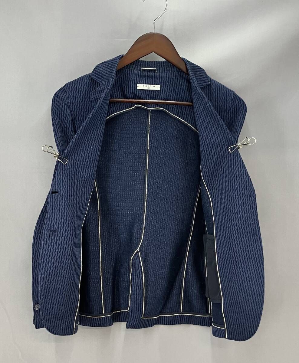 ☆ CIRCOLO チルコロ 1901 テーラードジャケット ストライプ サイズ