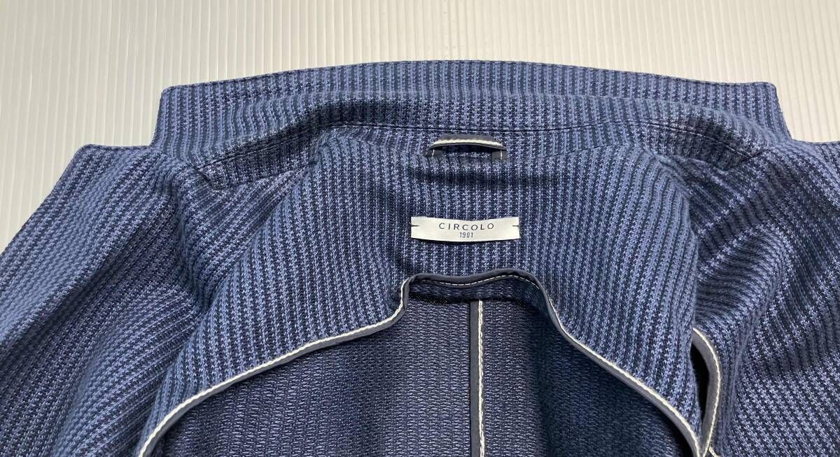 ☆ CIRCOLO チルコロ 1901 テーラードジャケット ストライプ サイズ