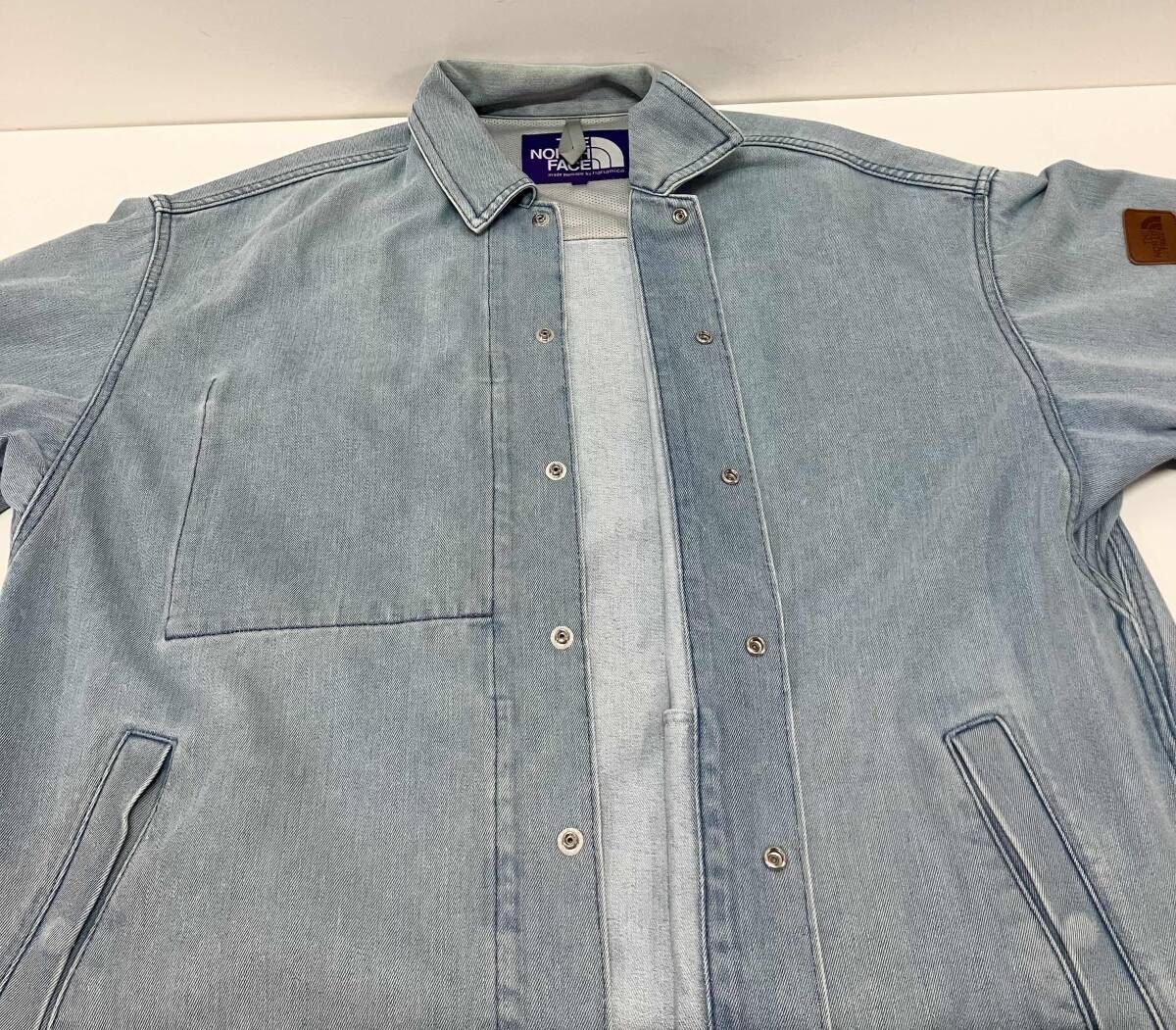 THE NORTH FACE ザ・ノースフェイス Gジャン(デニムジャケット) PURPLE