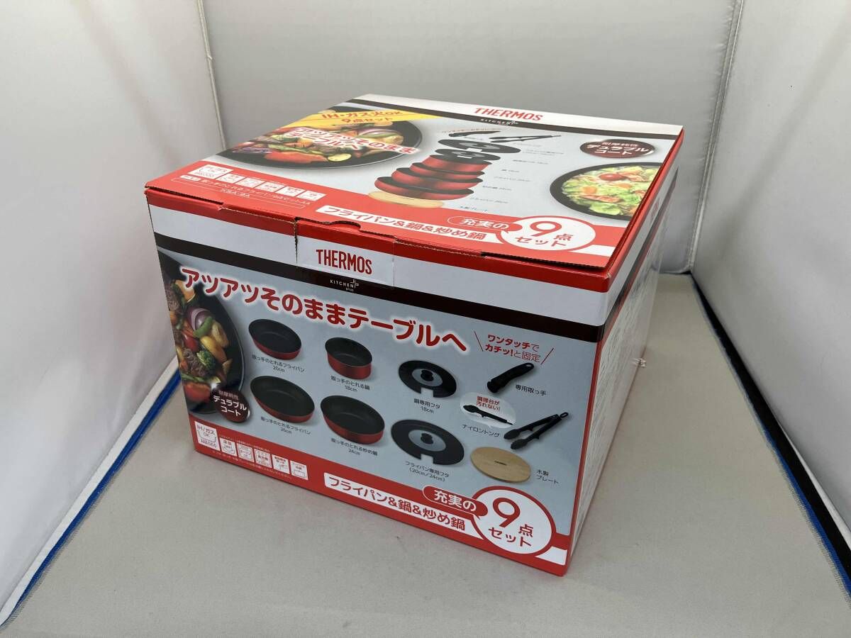 美品 サーモス フライパン&鍋&炒め鍋 9点セット - メルカリ