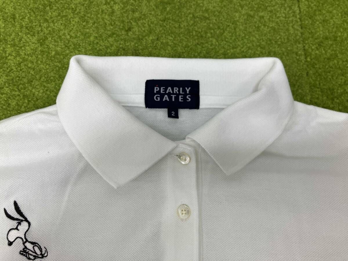 PEARLY GATES (パーリーゲイツ) スヌーピー ロゴワッペン 0556160312