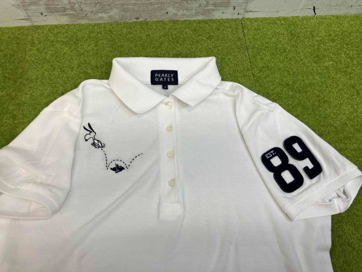 PEARLY GATES (パーリーゲイツ) スヌーピー ロゴワッペン 0556160312