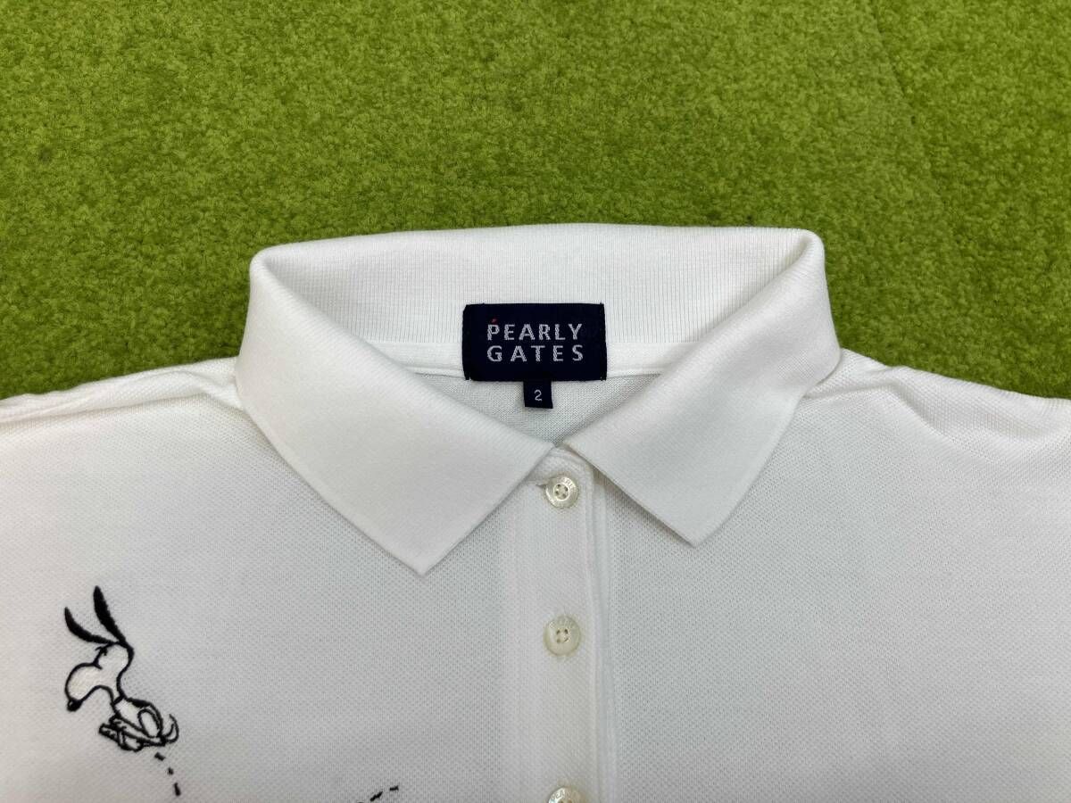 PEARLY GATES (パーリーゲイツ) スヌーピー ロゴワッペン 0556160312