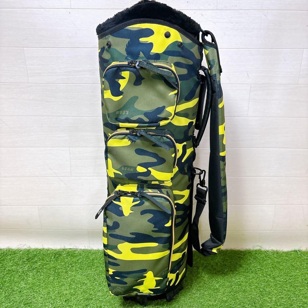 Nコラボ希少品　マンシング　レオン　ゴルフクラブケース　キャディーバッグ Nコラボ希少品 マンシング レオン ゴルフクラブケース キャディー