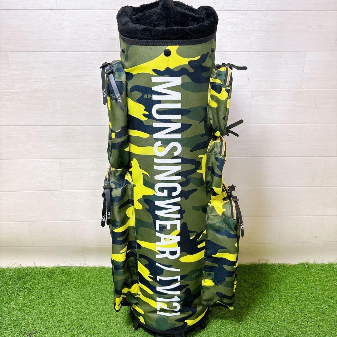 Nコラボ希少品 マンシング レオン ゴルフクラブケース キャディー