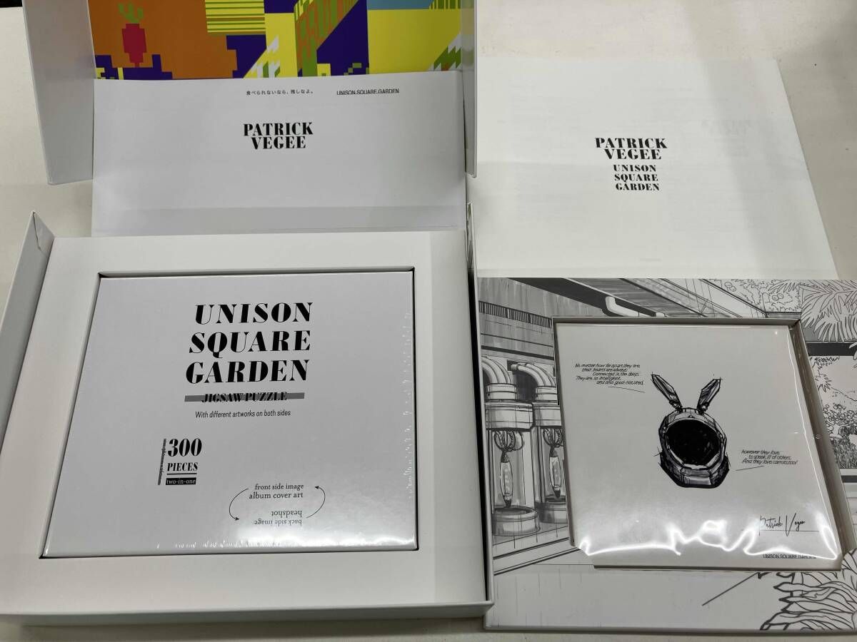 Patrick Vegee 受注生産限定盤 CD+ Blu-ray 新品未開封 新品未開封 Patrick Vegee 受注生産限定盤 CD+ Blu-ray UNISON SQUARE