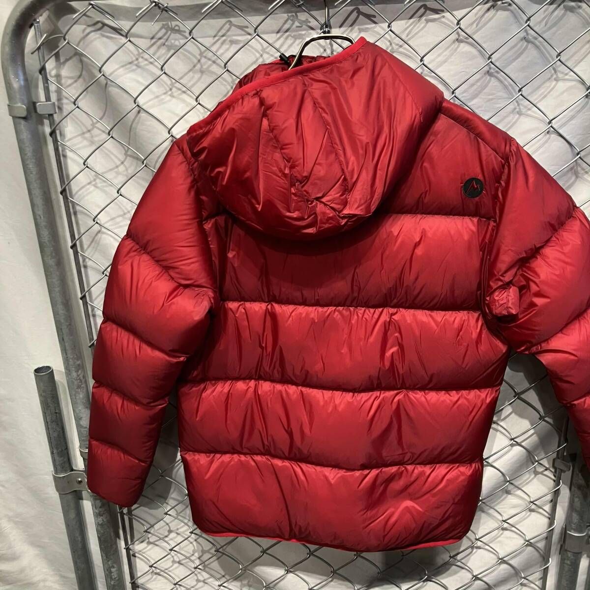 MARMOT ダウンジャケット TOMMJL15JT 1000フィルパワー レッド M