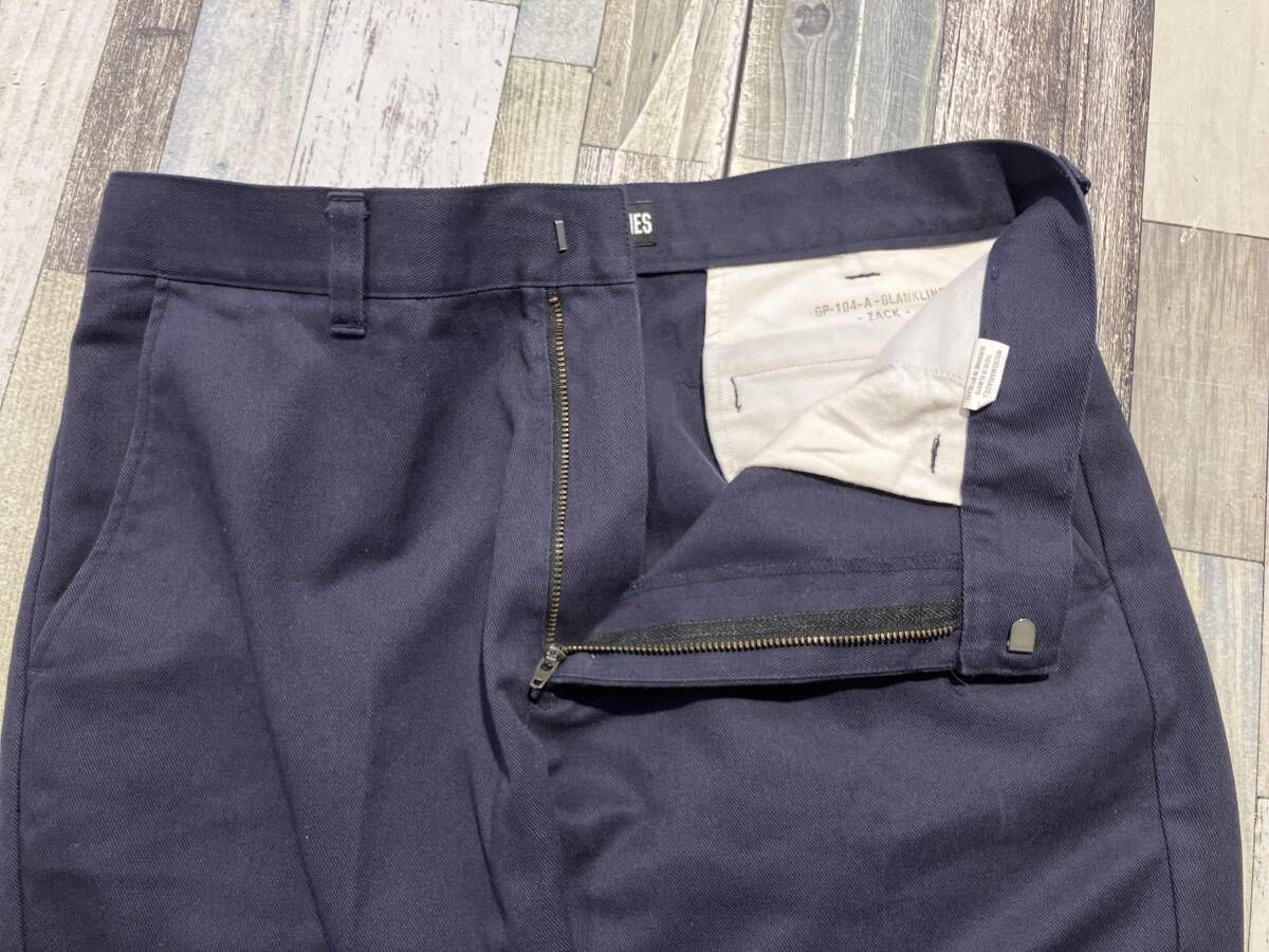 WACKO GP-104-B-BLANKLINE-KURT-01 MARIA WOOL SKATE TROUSERS サイズ 