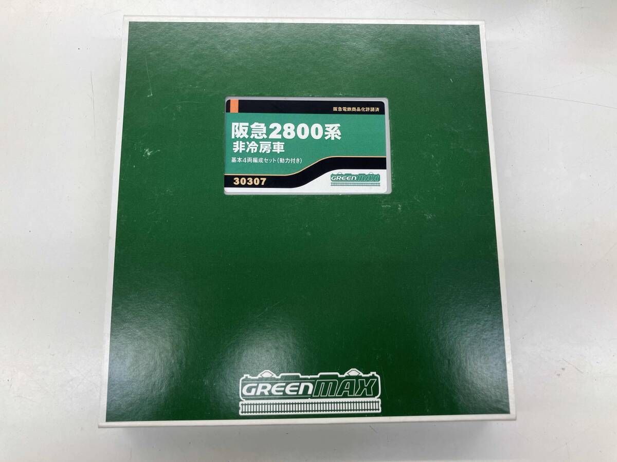 Nゲージ GREENMAX 30307 阪急2800系非冷房車 基本4両編成セット(動力