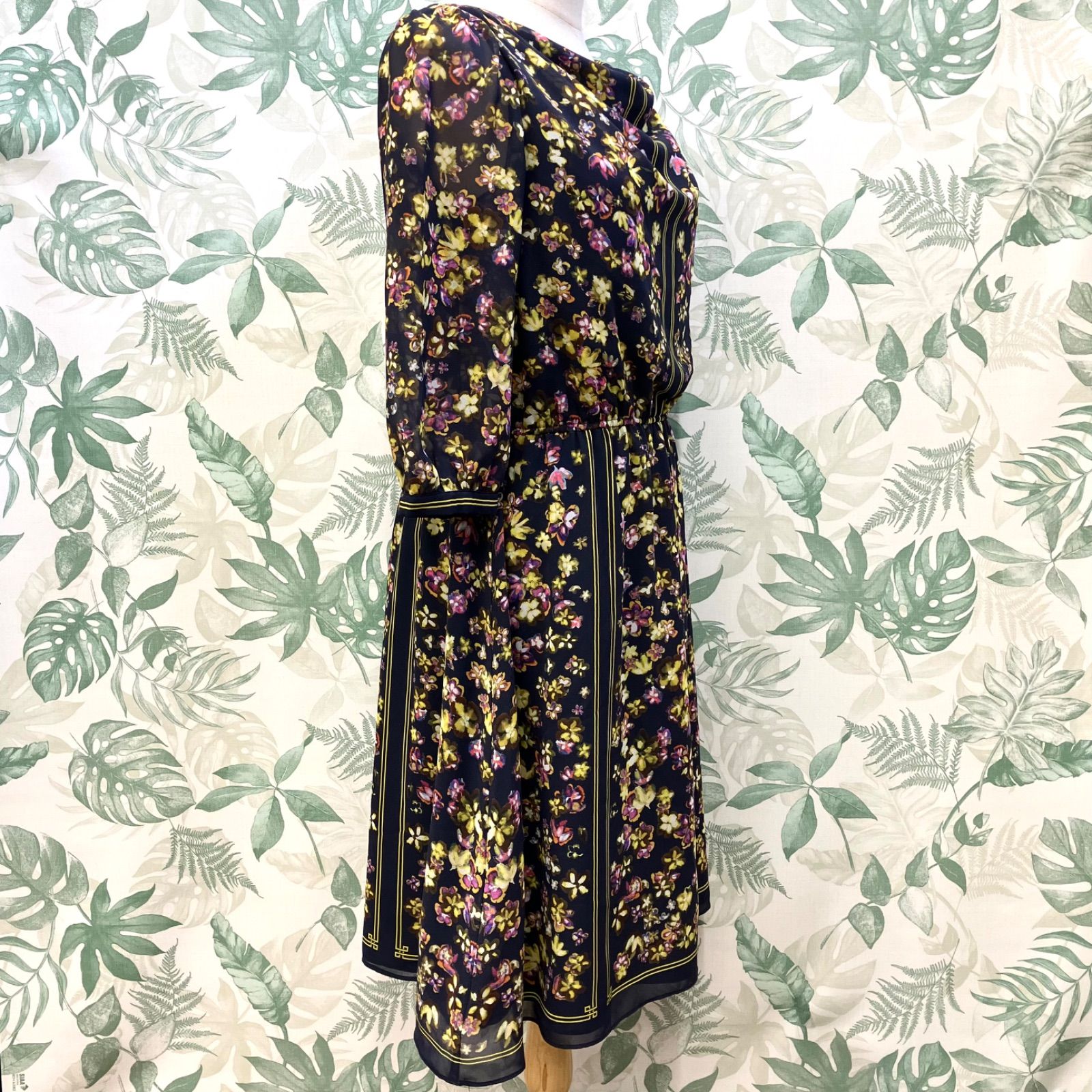 GR1292 スーナウーナ SunaUna 半袖ワンピース 花柄 フラワー - メルカリ