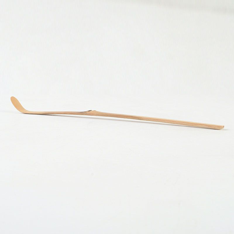 茶杓「千年翠」寛道 茶道具 銘付茶杓 染竹 銘 千年翠又は千代の栄 立花