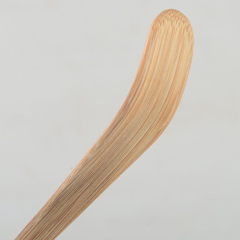 茶道具 辻竹峰作 茶杓 銘「千年翠」 前大徳 福本積應書付 共筒共箱 C