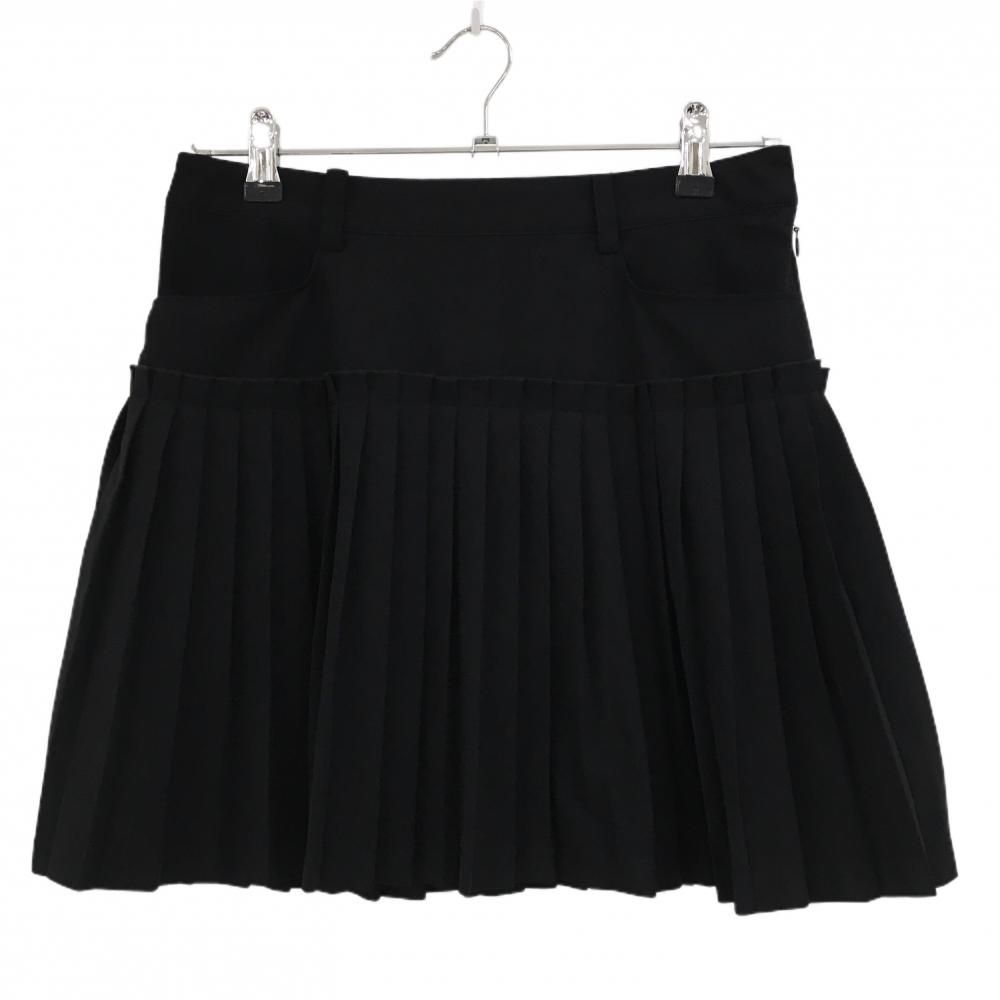 超美品】アルチビオ プリーツスカート 黒 吸水速乾 UVケア 裏地付