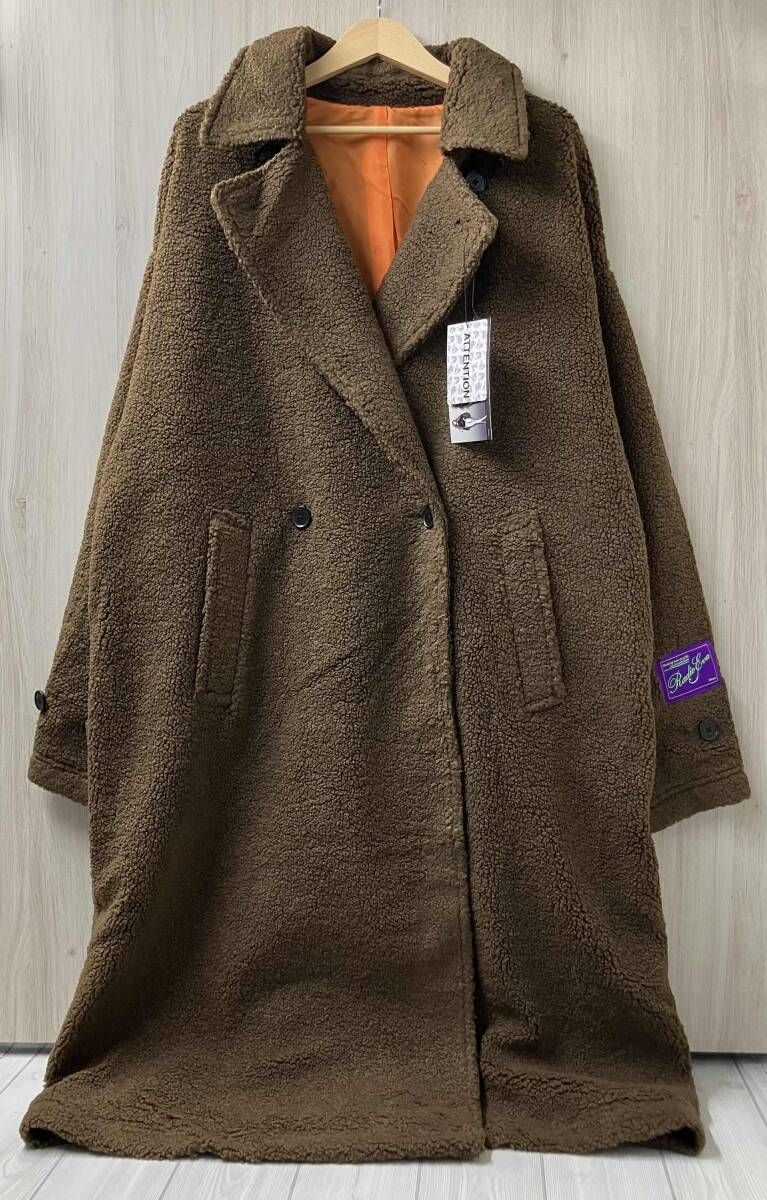 RADIO EVA ラヂオエヴァ A146b02 エヴァンゲリオン ボア ロングコート